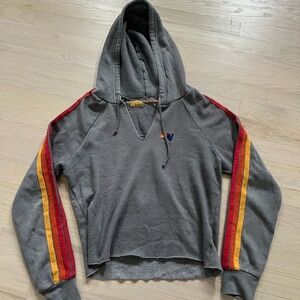 Aviator Nation Rainbow Hoodie
